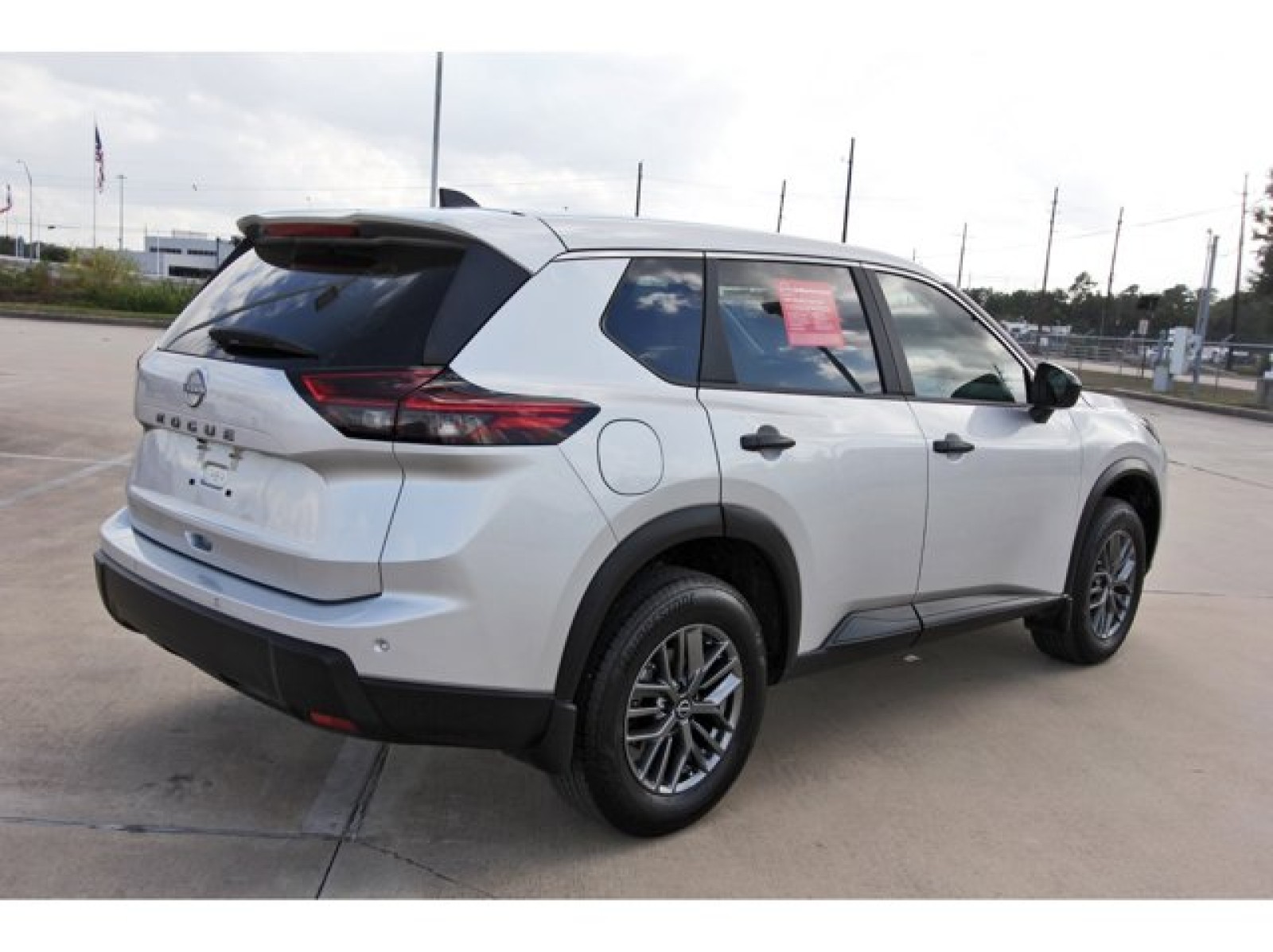 2025 Nissan Rogue S Silver at Robbins Nissan