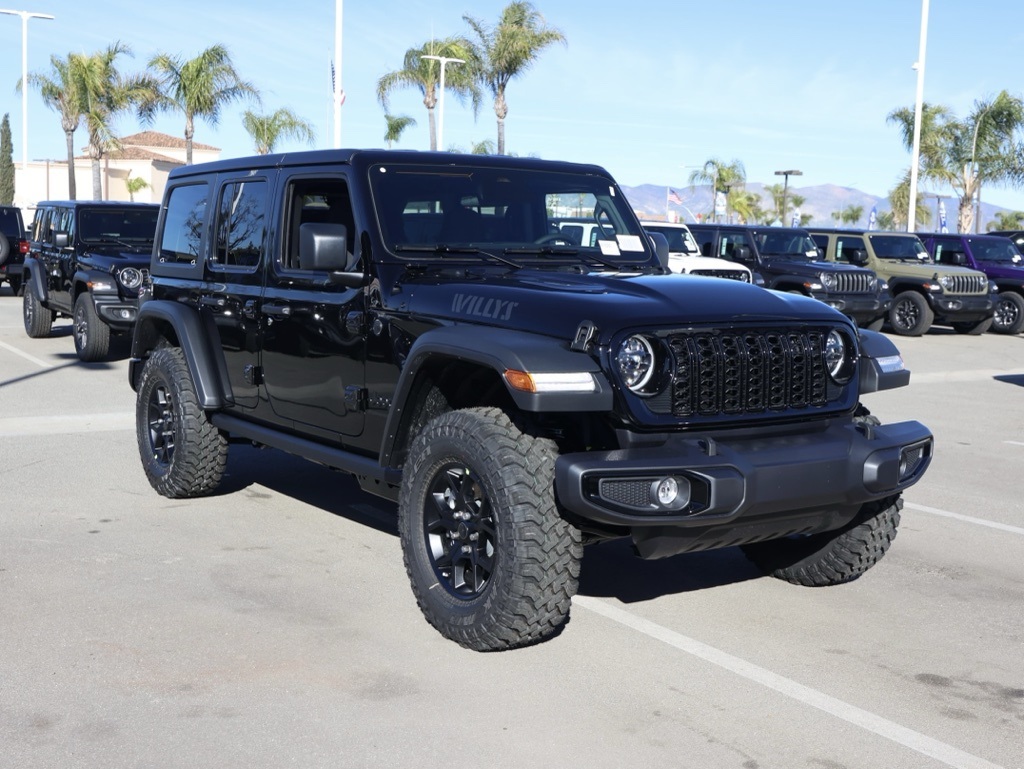 New 2026 Black Clear-Coat Exterior Paint Jeep Willys image 1