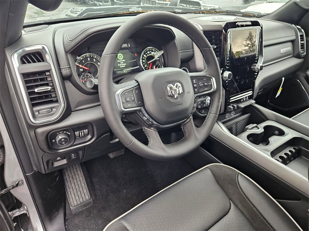 New 2025 Billet Silver Metallic Clear-Coat Exterior Paint RAM Laramie image 13