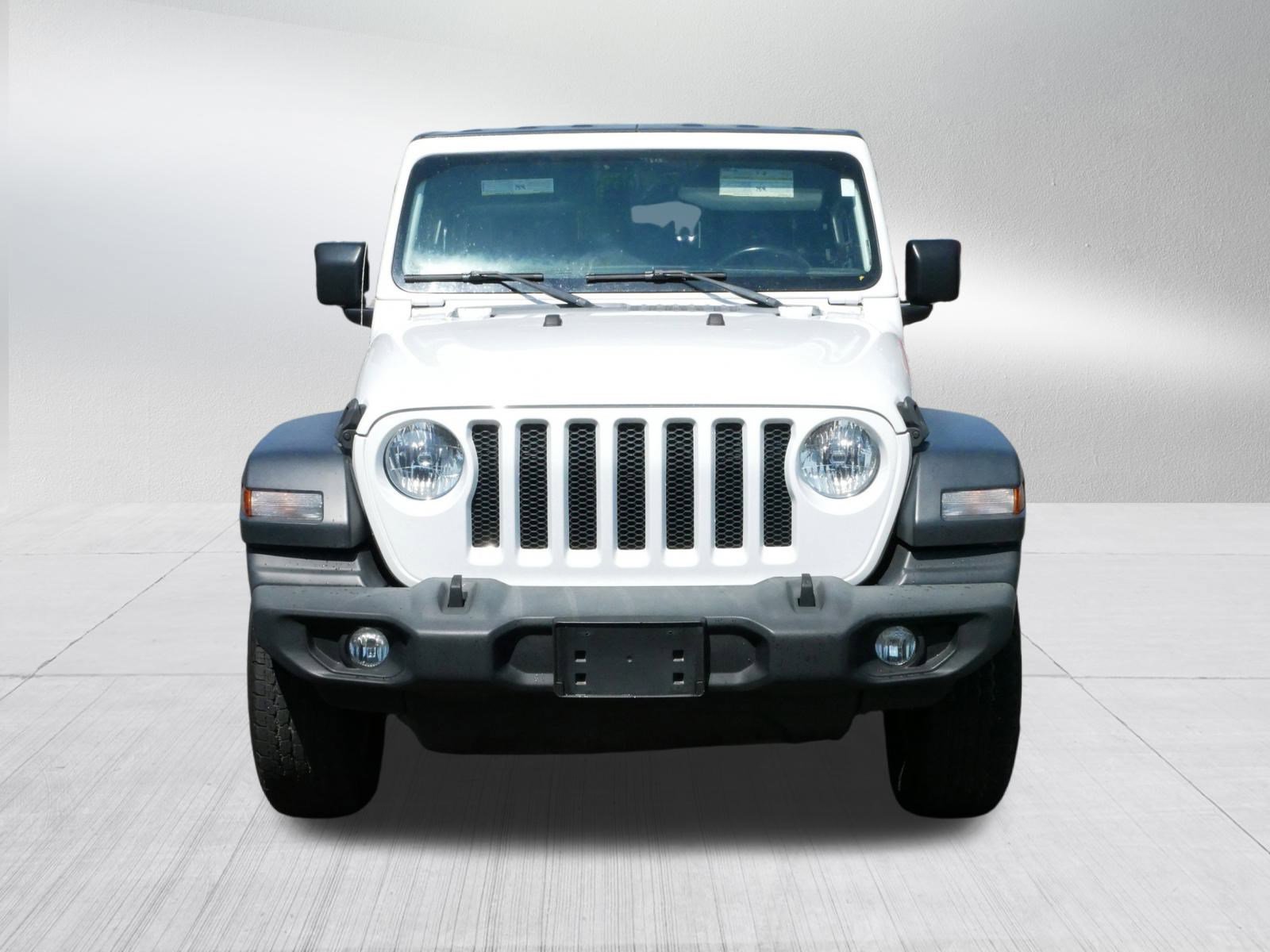 Used 2019 Jeep Wrangler Unlimited Sport S with VIN 1C4HJXDN2KW635090 for sale in Brooklyn Park, Minnesota