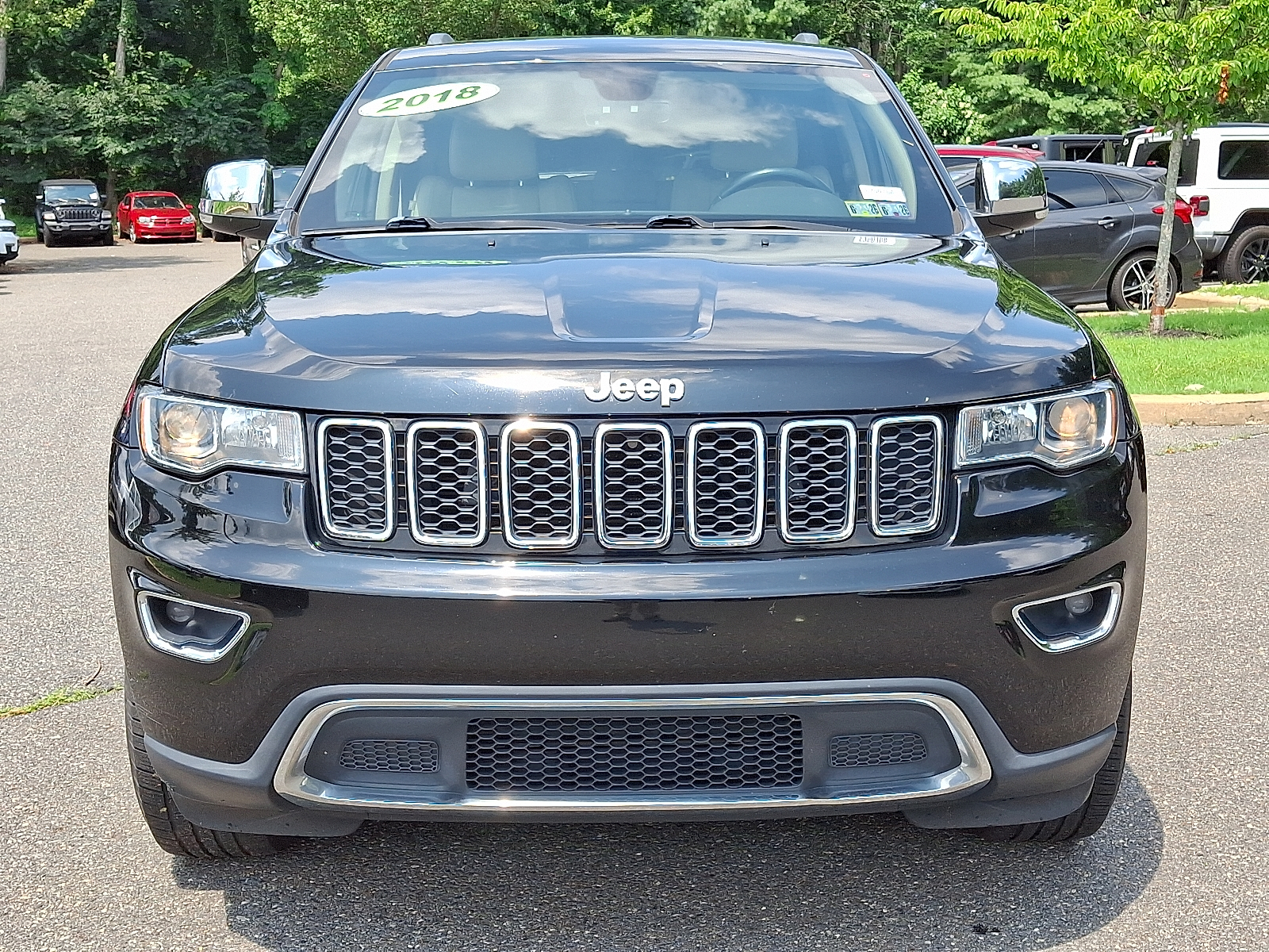 Certified 2018 Jeep Grand Cherokee Limited with VIN 1C4RJFBG3JC478107 for sale in Glen Mills, PA