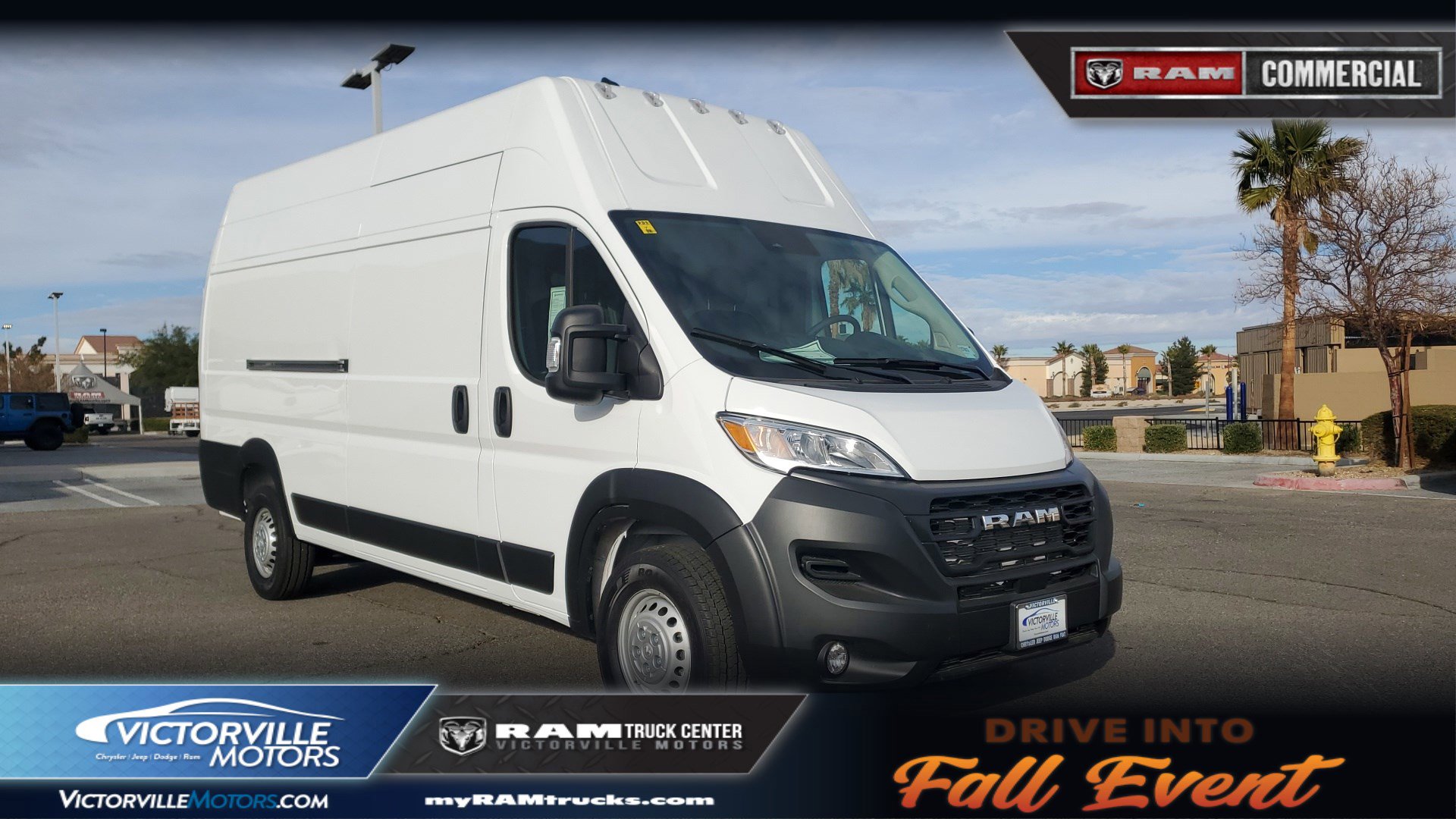 New 2025 RAM ProMaster Super High Roof Extended Cargo Van in