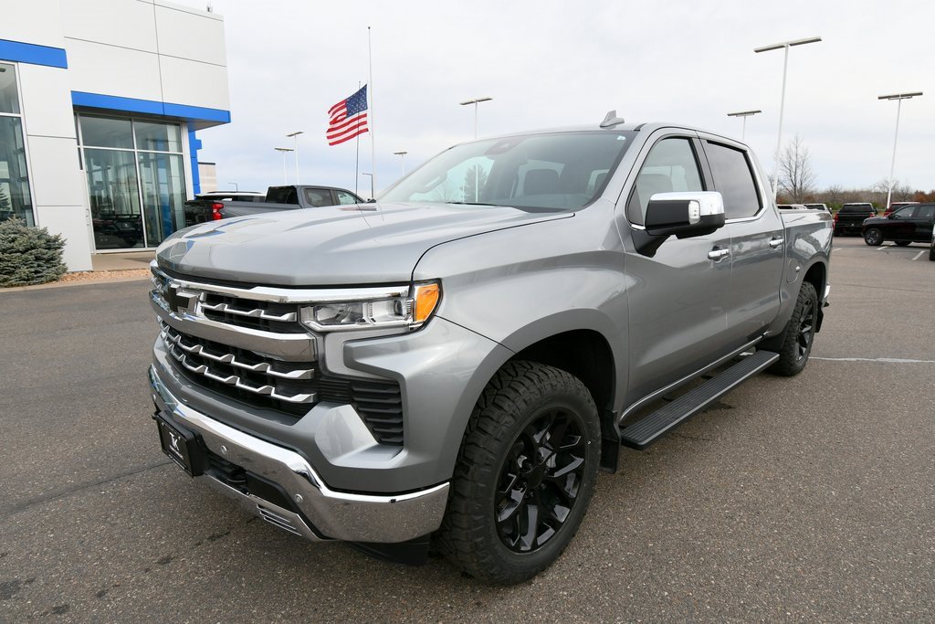 Certified 2025 Chevrolet Silverado 1500 LTZ with VIN 2GCUKGED2S1191525 for sale in North Branch, Minnesota
