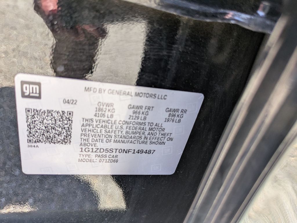 2022 Chevrolet Malibu 1LT photo 27