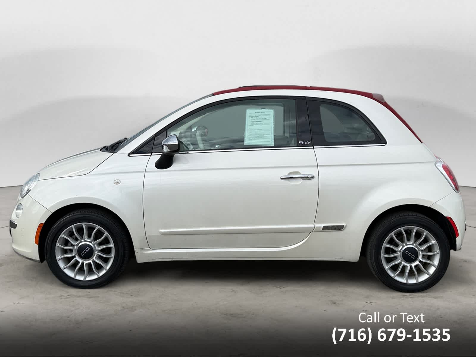Used 2014 FIAT 500 Lounge with VIN 3C3CFFER3ET165321 for sale in Fredonia, NY