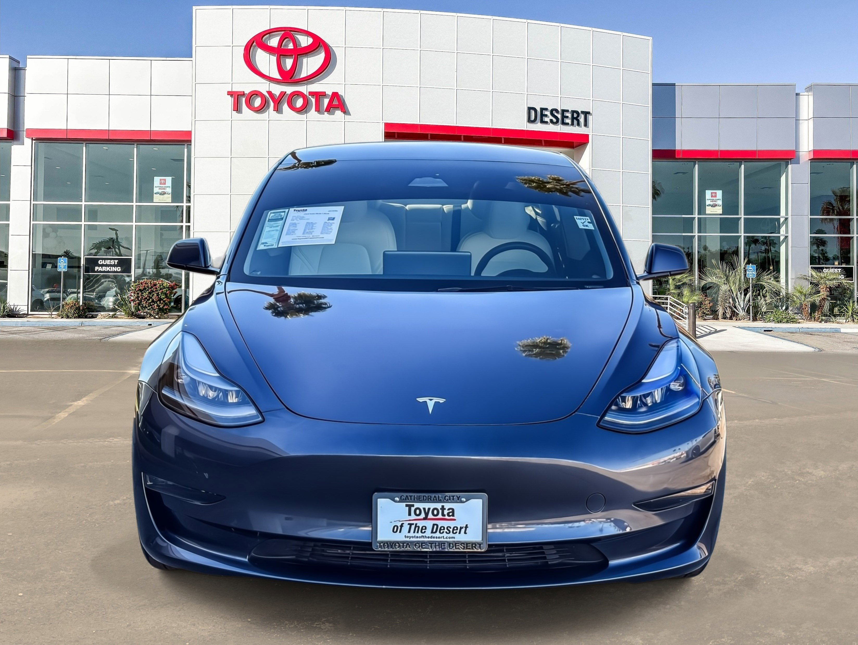 Used 2023 Tesla Model 3 Base with VIN 5YJ3E1EA7PF694316 for sale in Cathedral City, CA