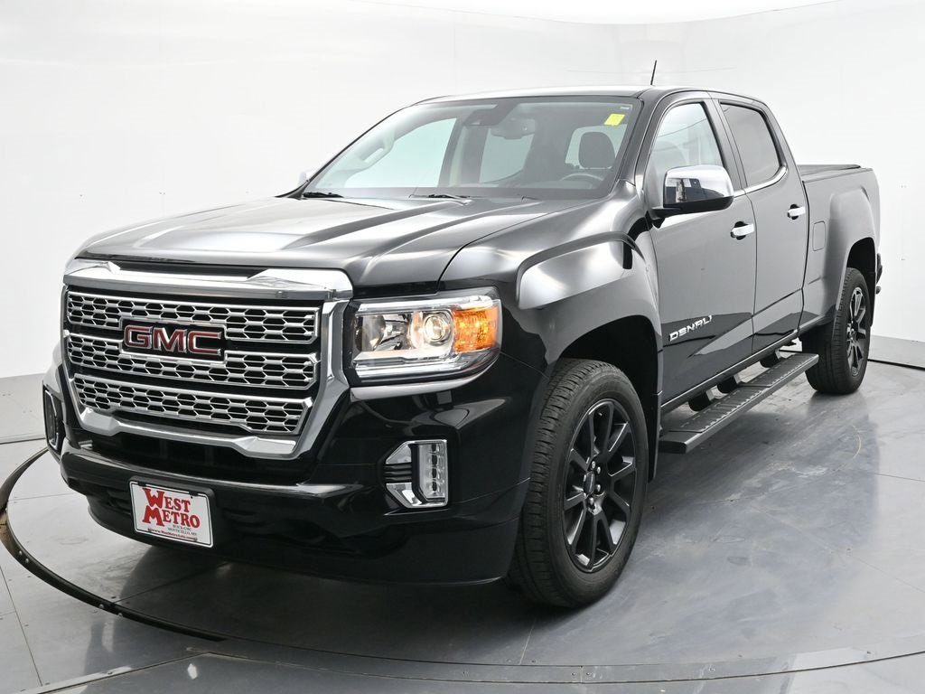 Used 2022 GMC Canyon Denali with VIN 1GTG6EEN0N1289736 for sale in Monticello, Minnesota