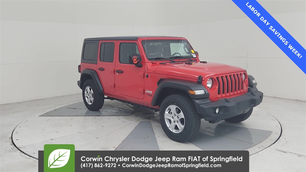 2021 Jeep Wrangler Unlimited Sport S photo 3