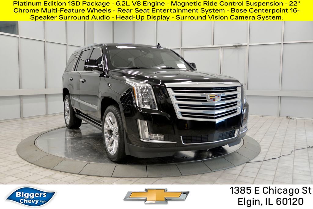 2018 Cadillac Escalade Platinum's photo