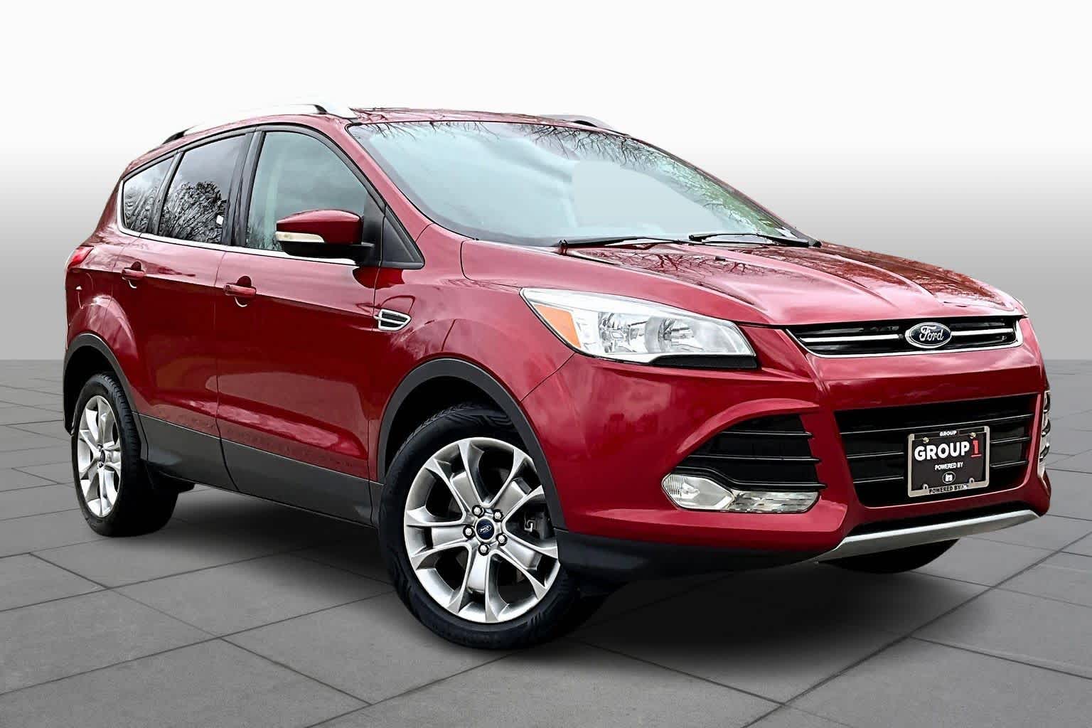 Used 2014 Ford Escape Titanium with VIN 1FMCU9J96EUE18769 for sale in Saco, ME