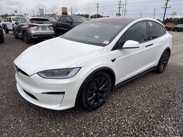 Used 2024 Tesla Model X Long Range with VIN 7SAXCDE57RF439750 for sale in Bloomington, IL