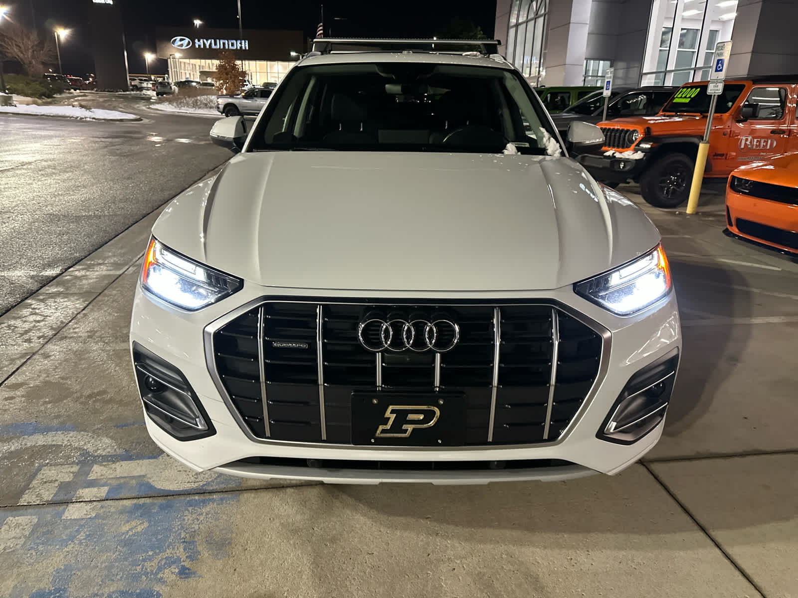 Used 2021 Audi Q5 Premium Plus with VIN WA1BAAFY9M2035021 for sale in Kansas City
