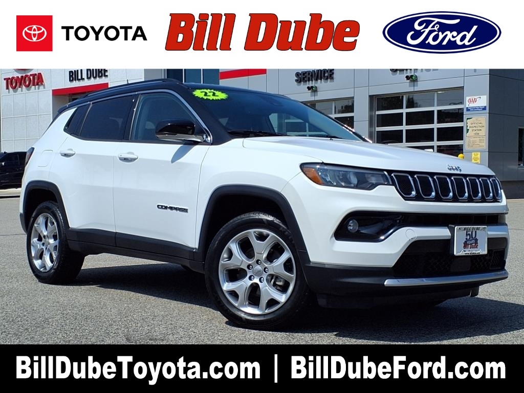 Used 2022 White Jeep Limited image 1