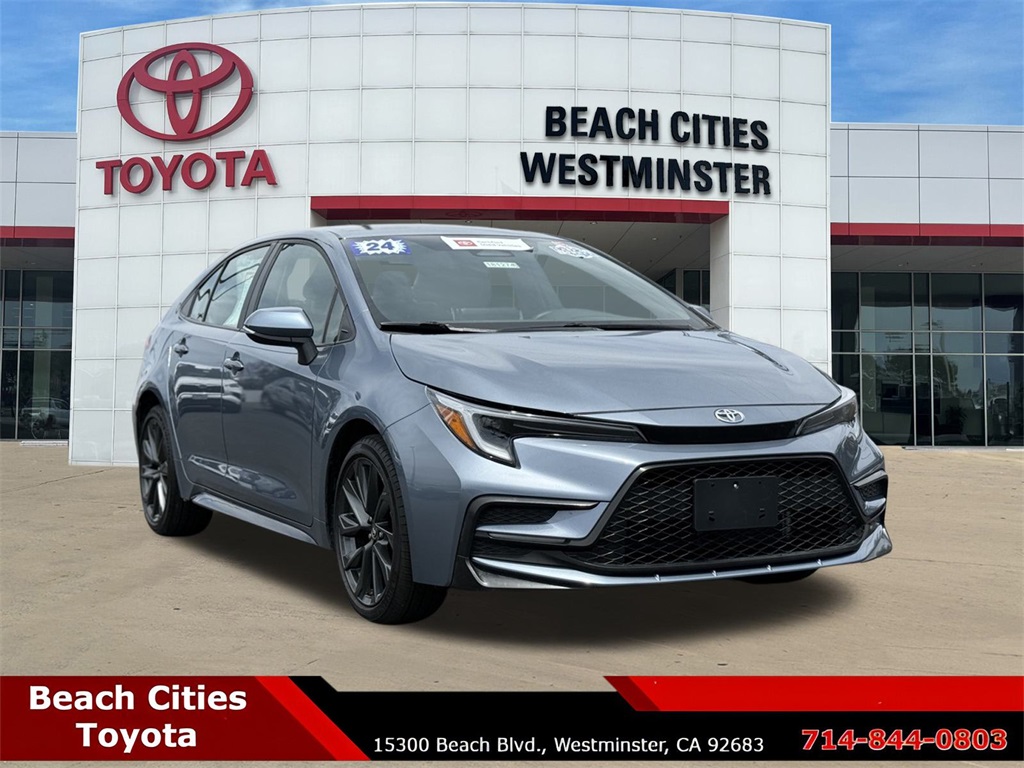 Certified Used 2024 Gray Toyota SE image 1