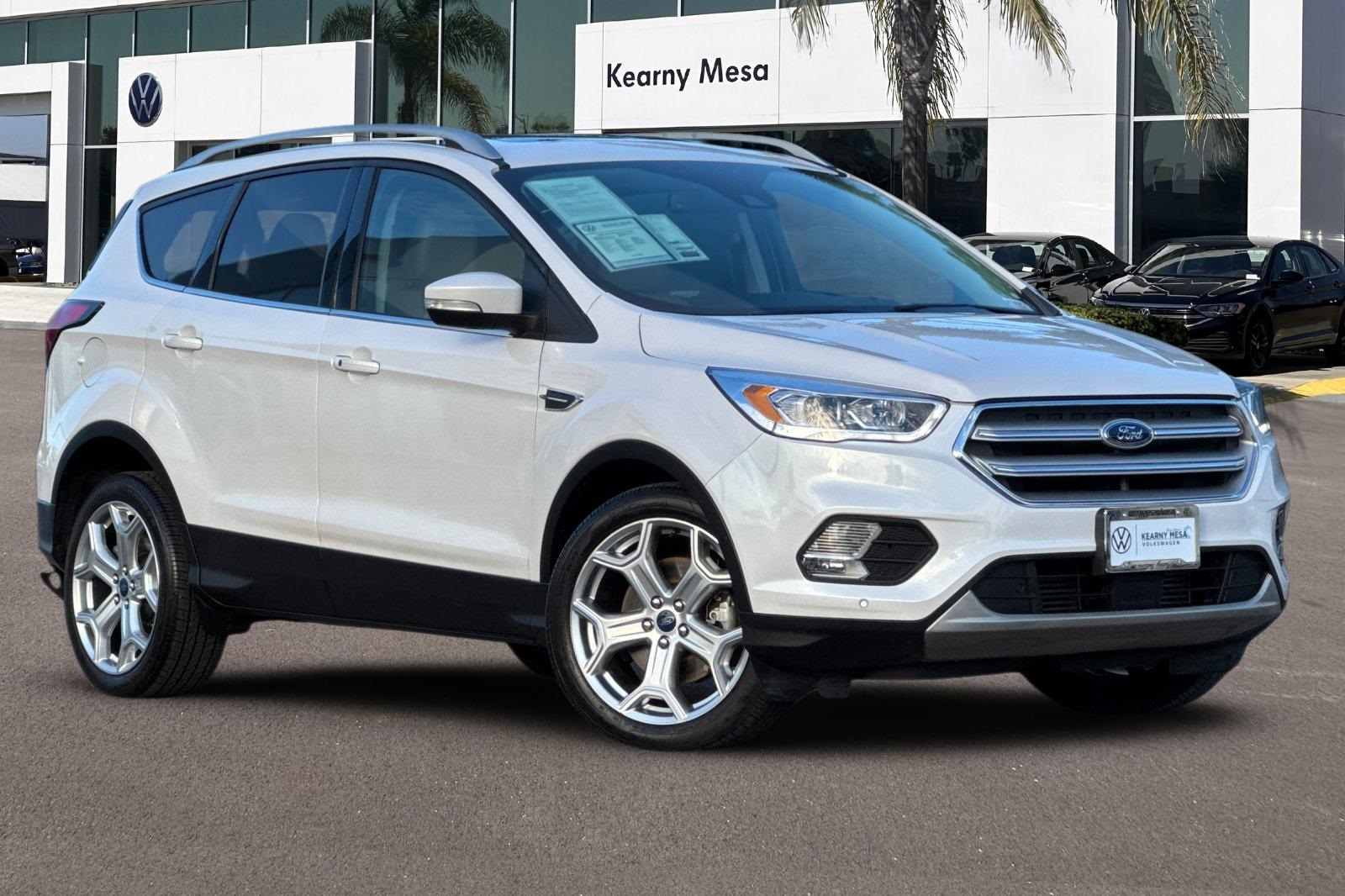 Used 2019 Ford Escape Titanium with VIN 1FMCU0J94KUA25084 for sale in La Mesa, CA