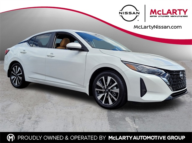 New 2025 Aspen White TriCoat Nissan SV image 1