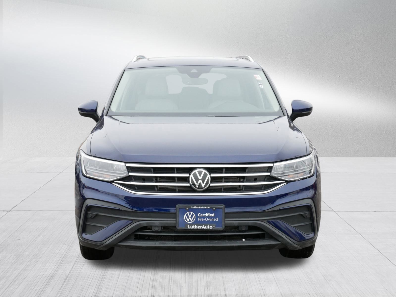 Certified 2023 Volkswagen Tiguan SE with VIN 3VVMB7AX9PM005870 for sale in Saint Louis Park, Minnesota
