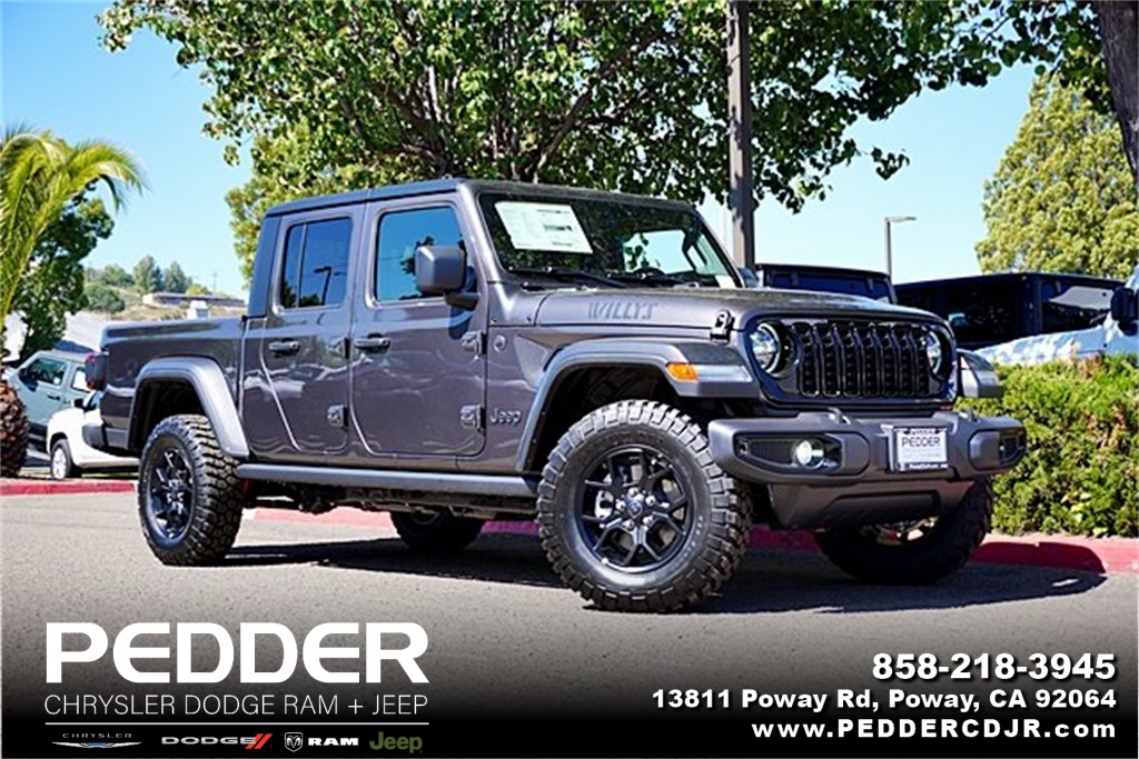 New 2025 Granite Crystal Metallic Clear-Coat Exterior Paint Jeep Willys image 1