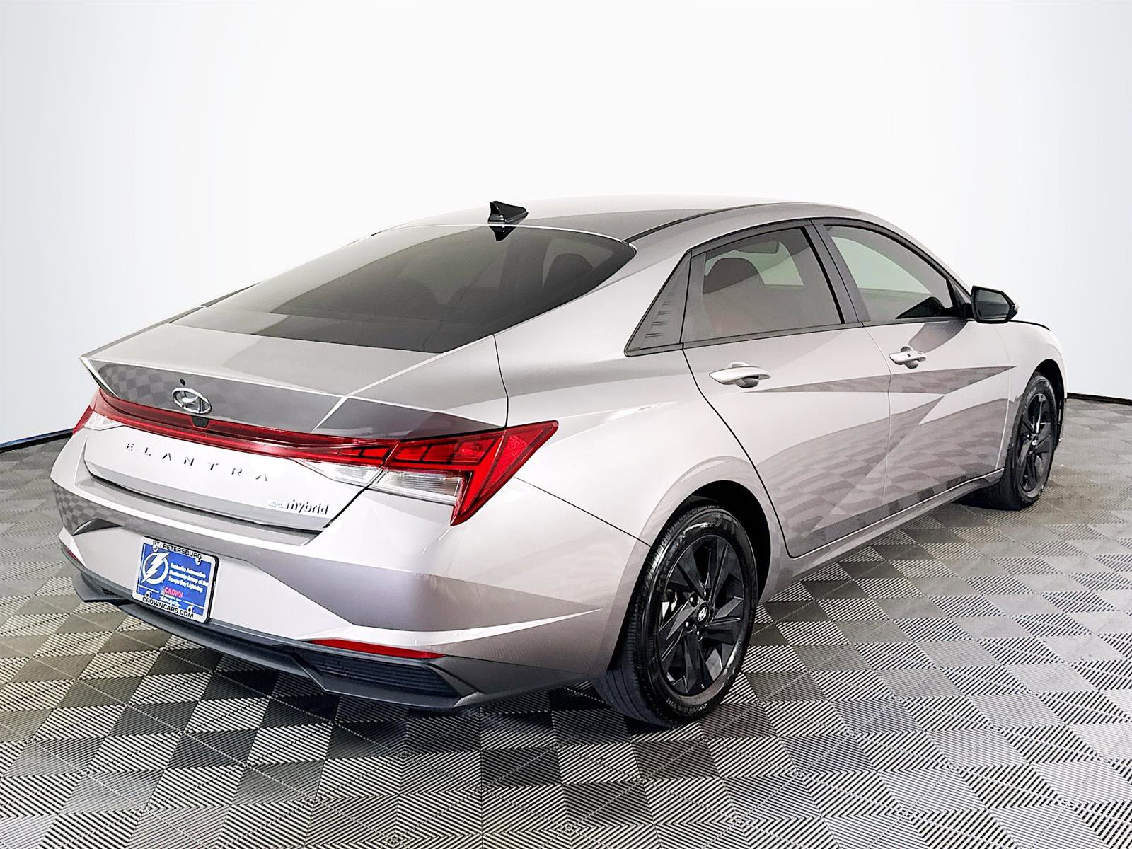 2023 Hyundai Elantra Hybrid Blue photo 4