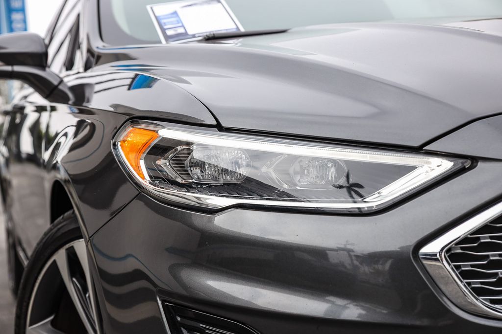 Used 2019 Ford Fusion Titanium with VIN 3FA6P0K91KR236666 for sale in Downey, CA