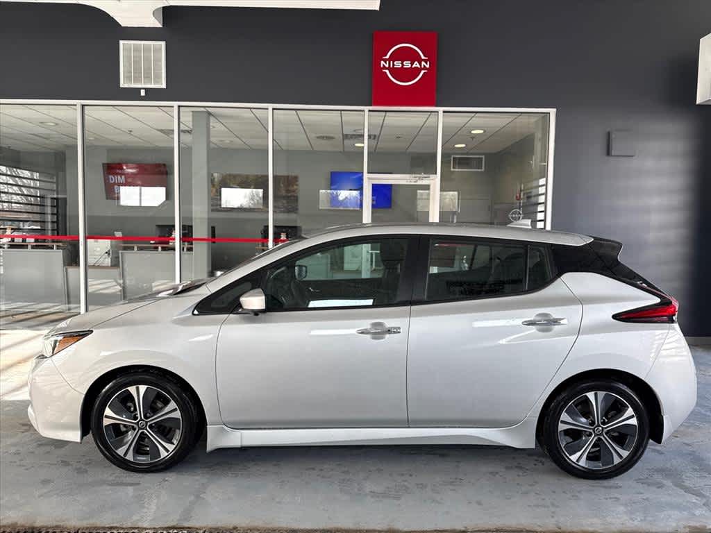 Certified 2021 Nissan Leaf SV with VIN 1N4AZ1CV8MC556901 for sale in Woburn, MA