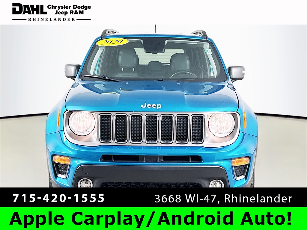 Used 2020 Jeep Renegade Limited with VIN ZACNJBD11LPL98042 for sale in Rhinelander, WI