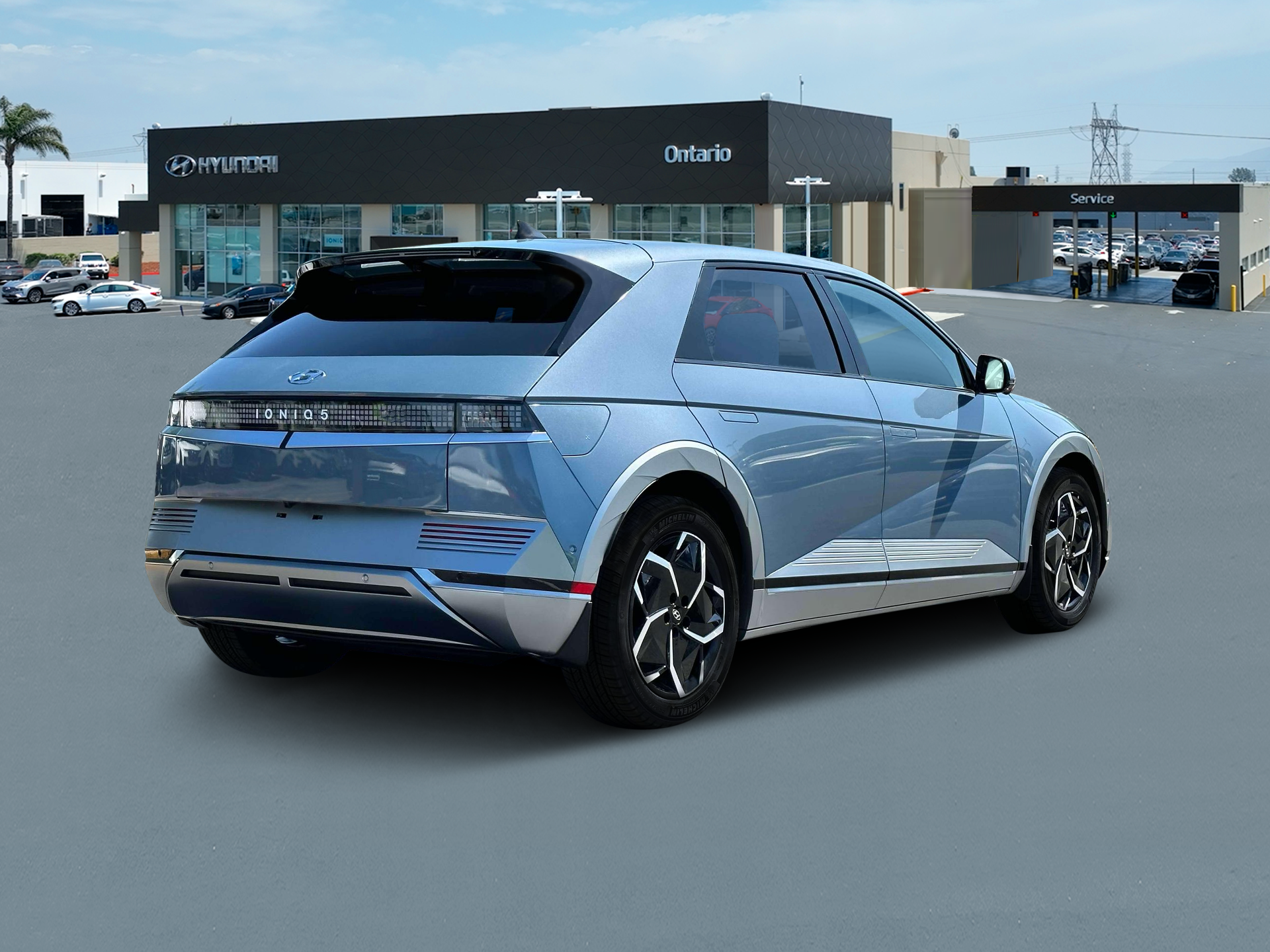 New 2024 Lucid Blue Hyundai Limited image 7