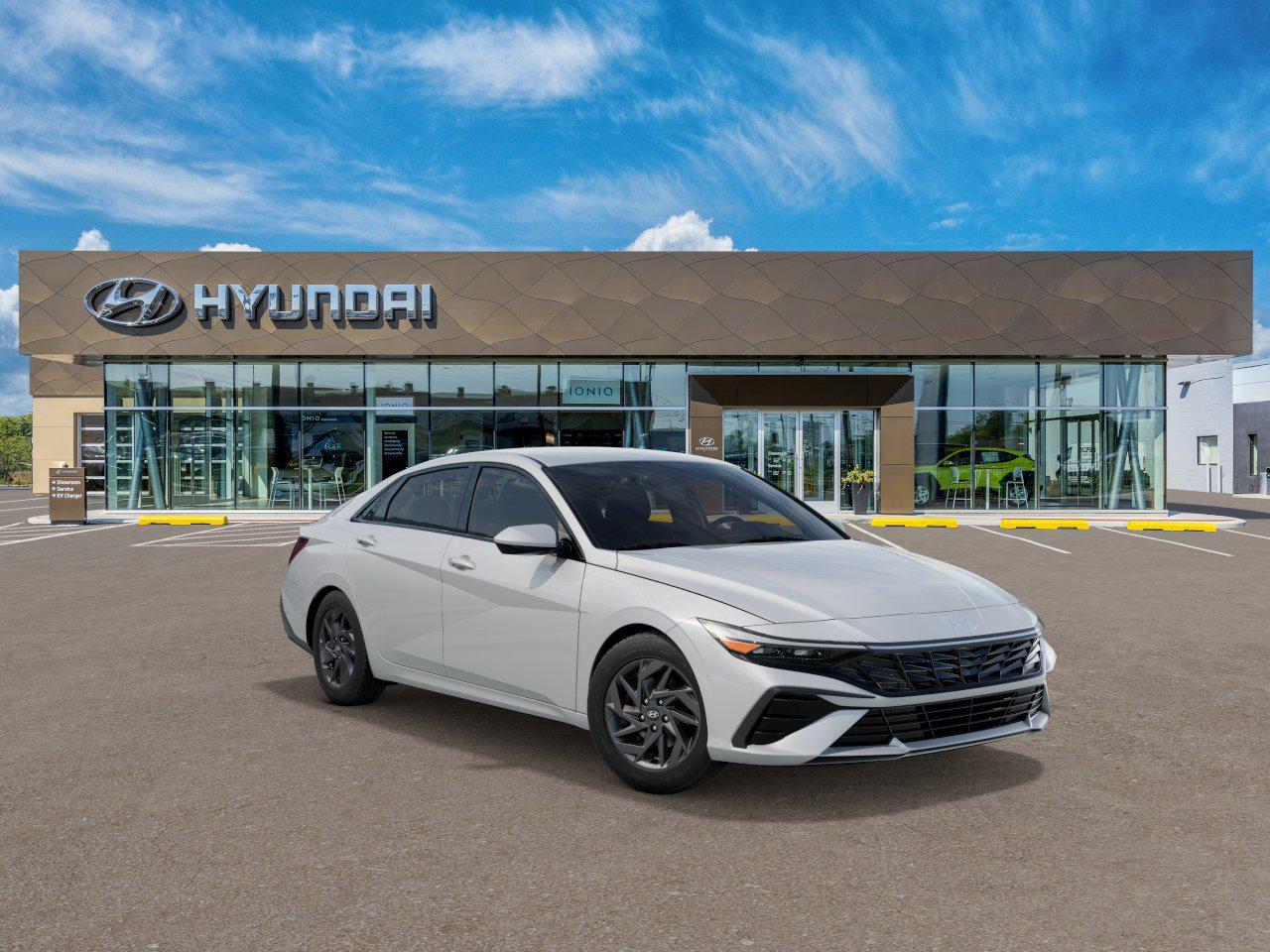 2025 Hyundai Elantra Hybrid Blue photo 2