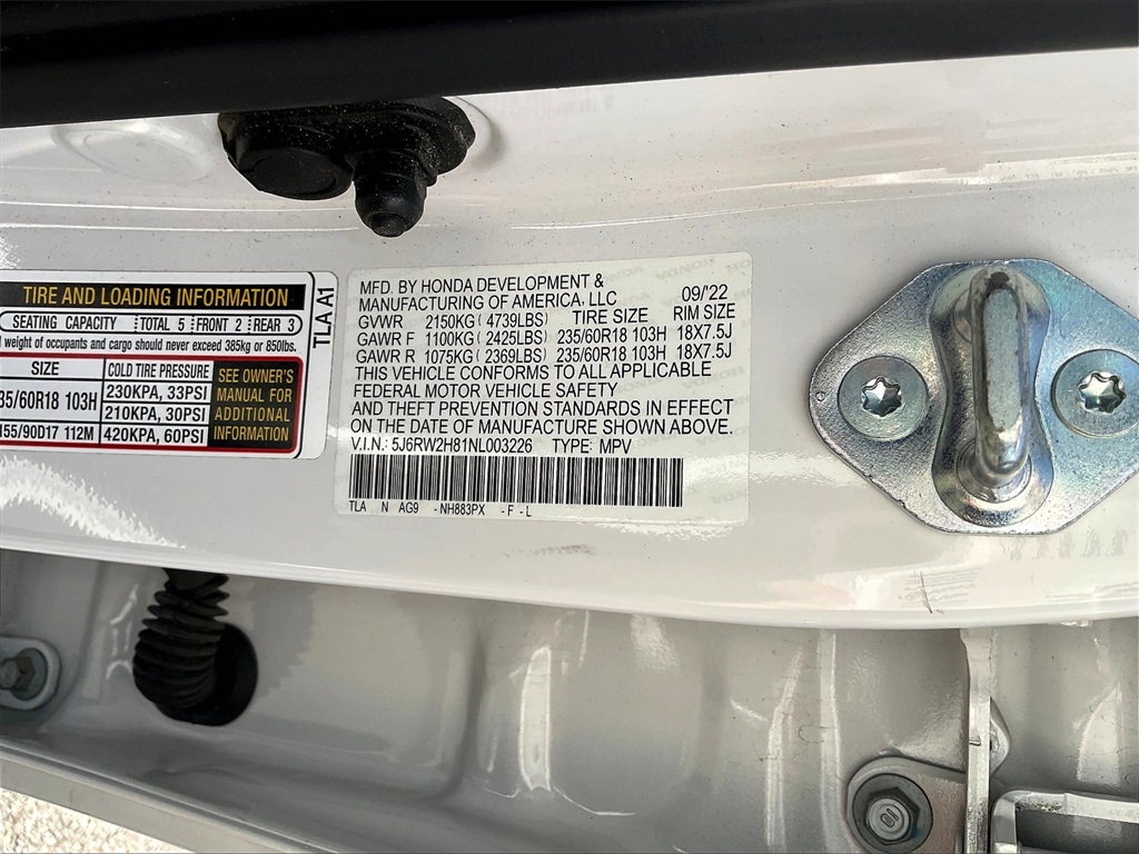 2022 Honda CR-V EX-L photo 30