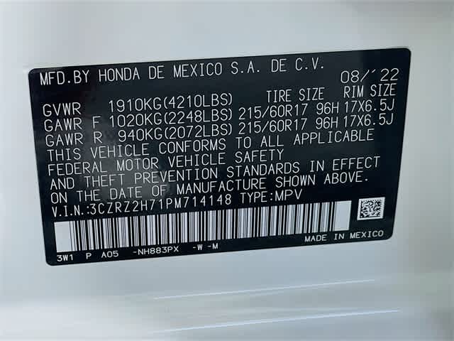 2023 Honda HR-V EX-L photo 32