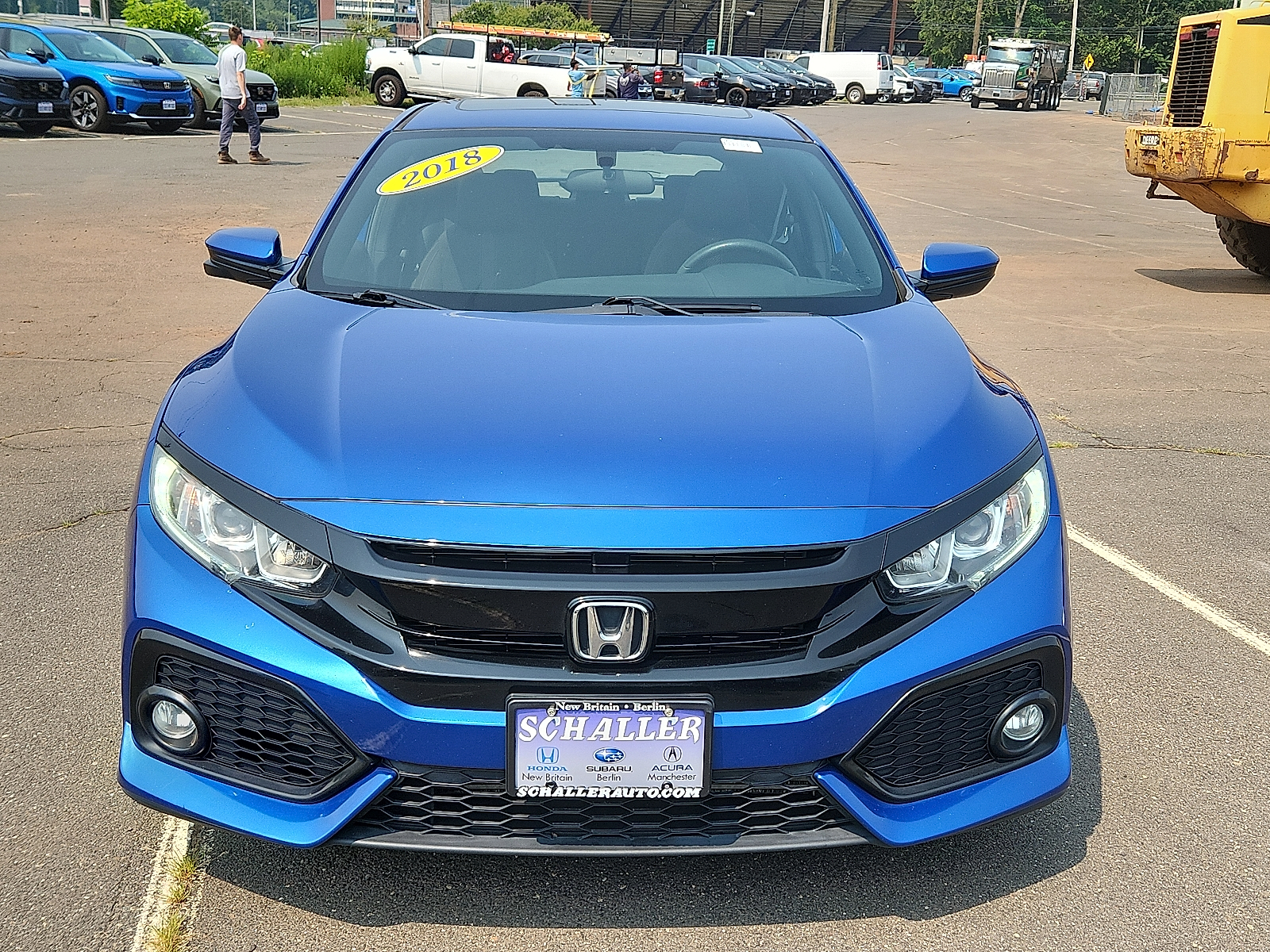 Used 2018 Honda Civic Hatchback EX with VIN SHHFK7H5XJU425773 for sale in New Britain, CT