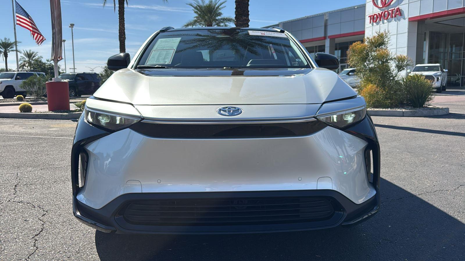 Certified 2023 Toyota bZ4X XLE with VIN JTMAAAAA1PA023371 for sale in Mesa, AZ
