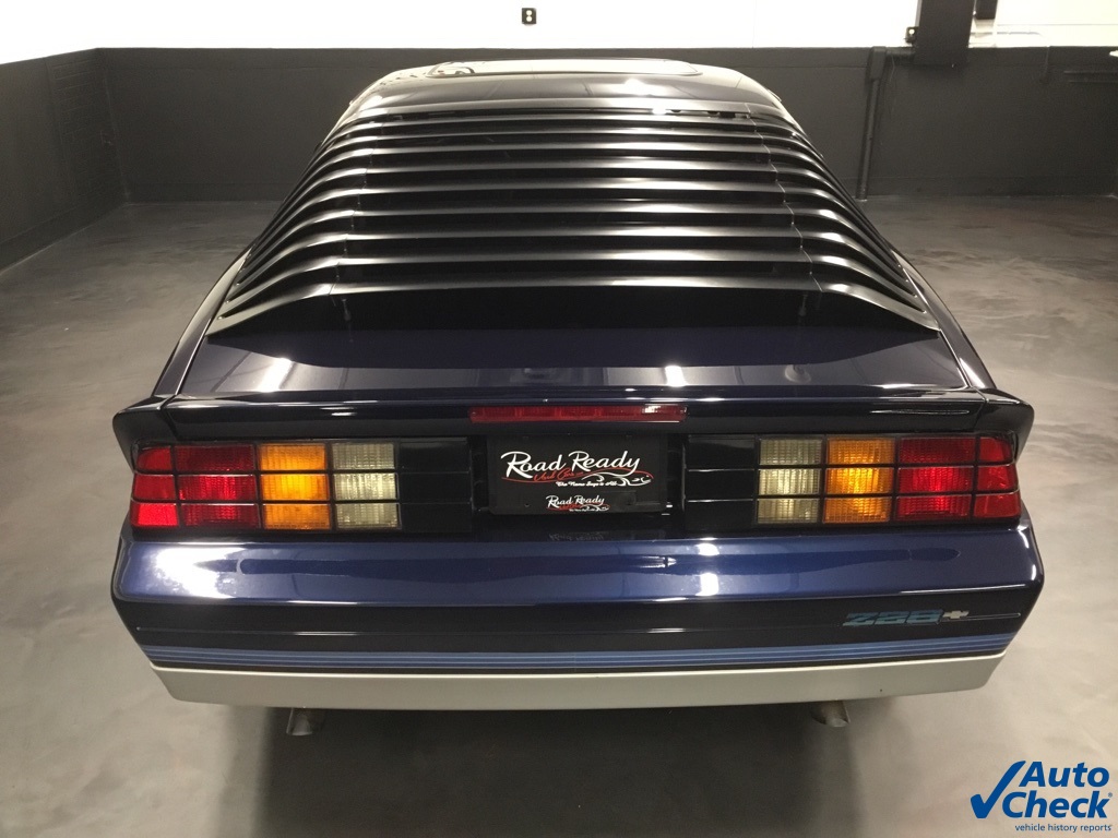 1987 Chevrolet Camaro Z28 photo 9