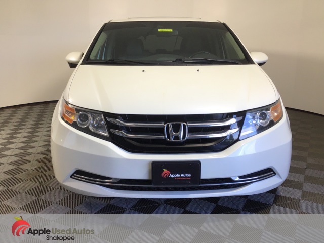 Used 2017 Honda Odyssey EX-L with VIN 5FNRL5H65HB010511 for sale in Shakopee, Minnesota