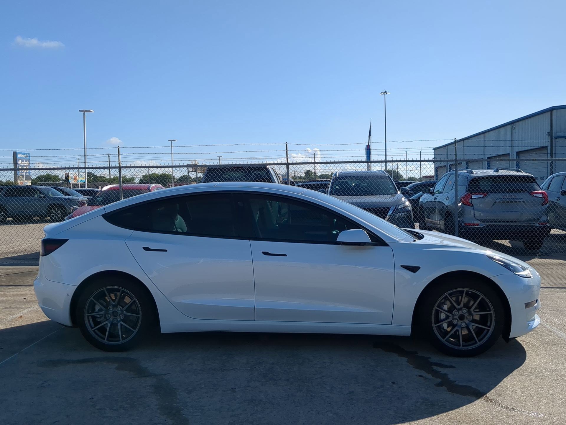 Used 2021 Tesla Model 3 Base with VIN 5YJ3E1EAXMF989633 for sale in Houston, TX