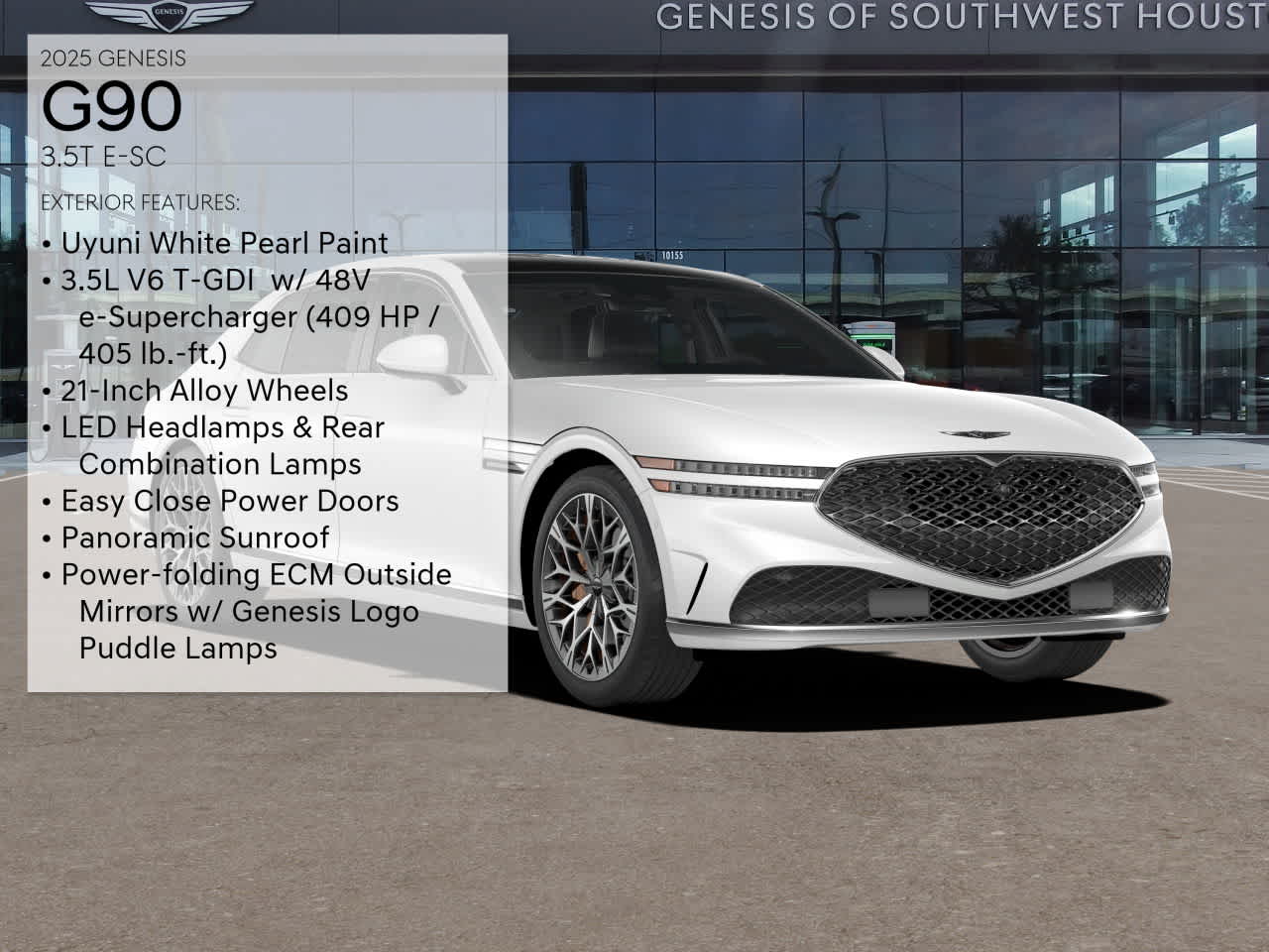 2025 Genesis G90 3.5T E-Supercharger photo 3