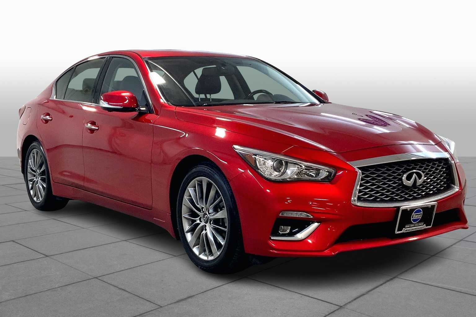 Used 2021 INFINITI Q50 LUXE with VIN JN1EV7BR1MM750200 for sale in Kansas City