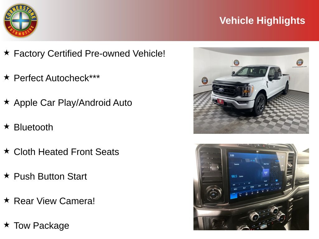 Used 2023 Ford F-150 XLT with VIN 1FTFW1E59PFC50931 for sale in Elk River, Minnesota