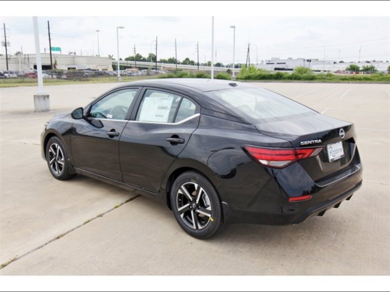2025 Nissan Sentra SV Black at Robbins Nissan