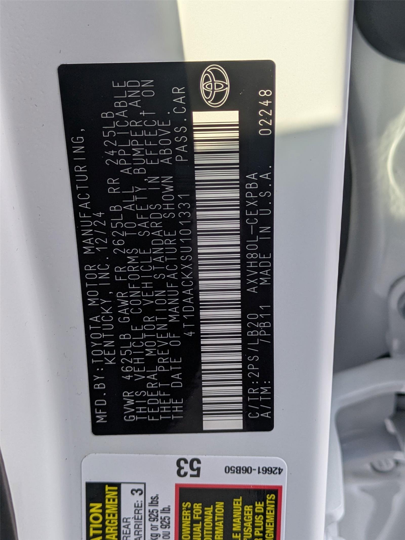 2025 Toyota Camry XSE photo 29