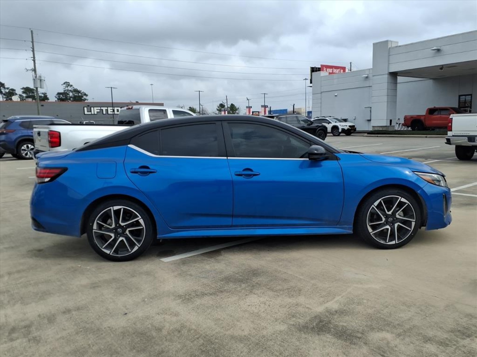 2024 Nissan Sentra SR Blue at Robbins Nissan