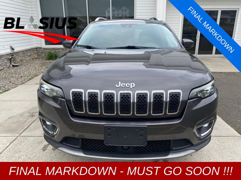 Used 2021 Jeep Cherokee Limited with VIN 1C4PJMDX4MD126693 for sale in Brookfield, CT