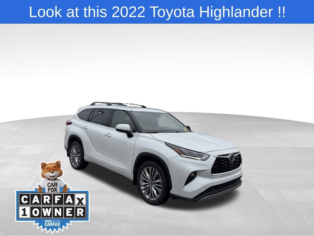 2022 Toyota Highlander Platinum's photo