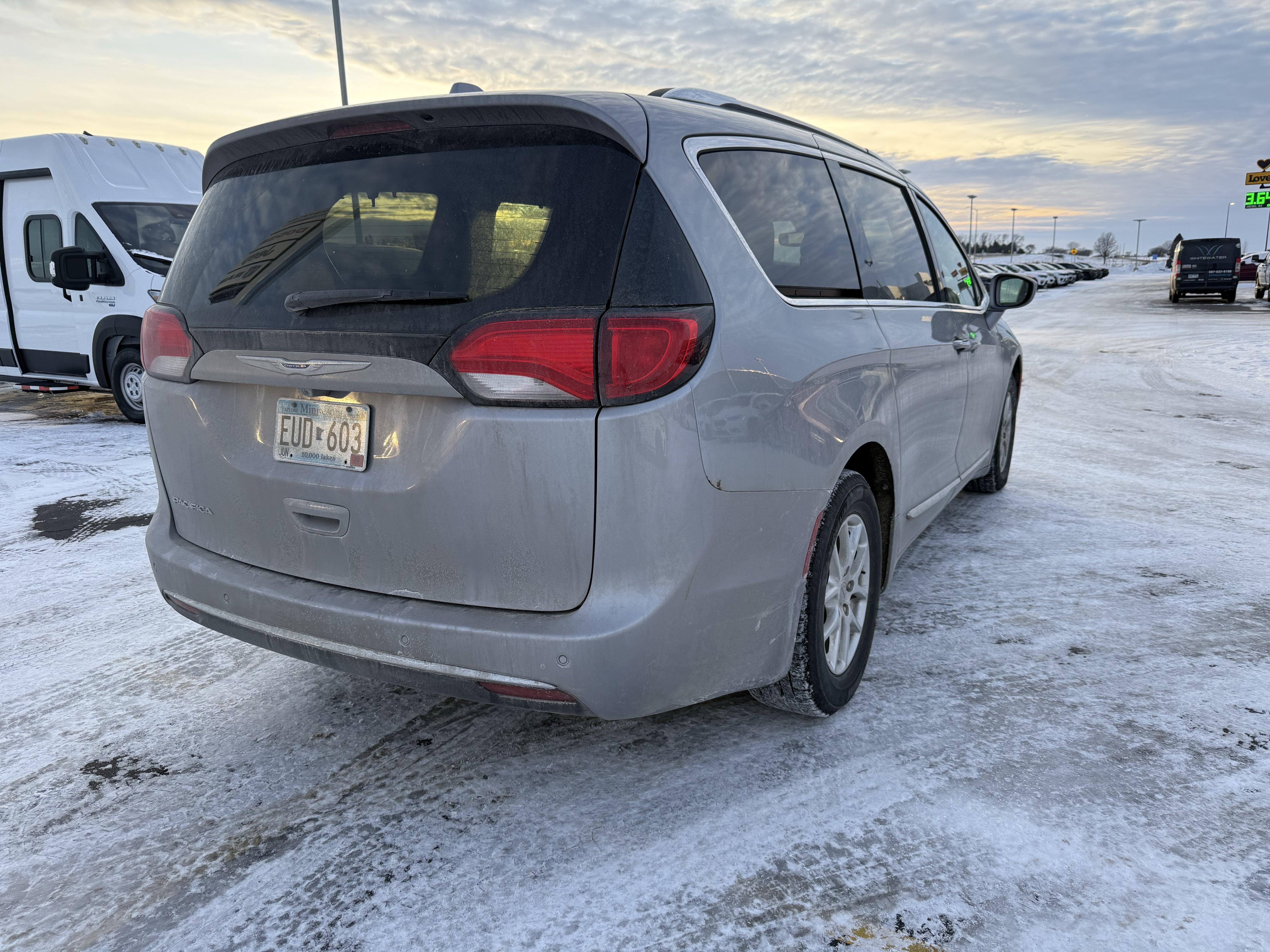 Used 2020 Chrysler Pacifica Touring L with VIN 2C4RC1BG2LR139457 for sale in Saint Charles, Minnesota