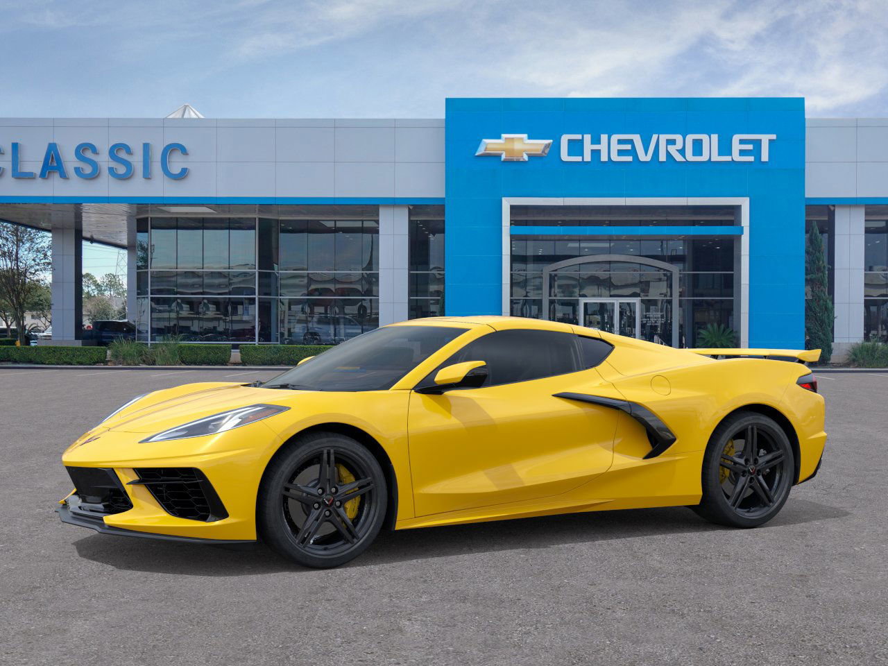 2026 Chevrolet Corvette Stingray 1LT Yellow at Classic Elite Chevrolet Hwy 6