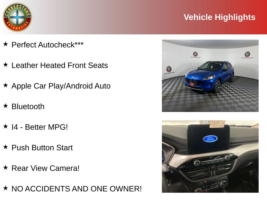 Certified 2020 Ford Escape SE with VIN 1FMCU9BZ6LUB96973 for sale in Elk River, Minnesota