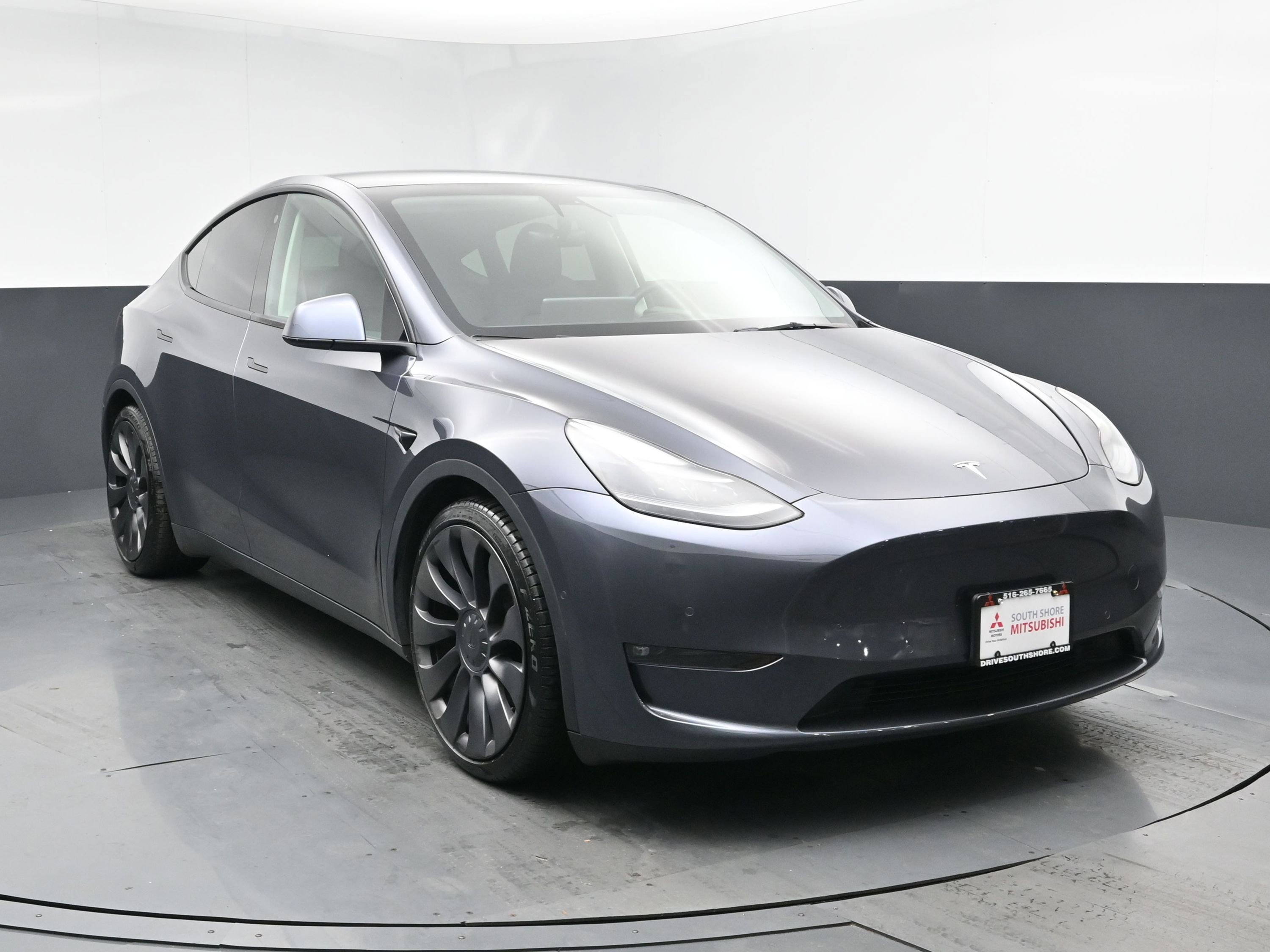 Used 2021 Tesla Model Y Performance with VIN 5YJYGDEF1MF197335 for sale in Kansas City