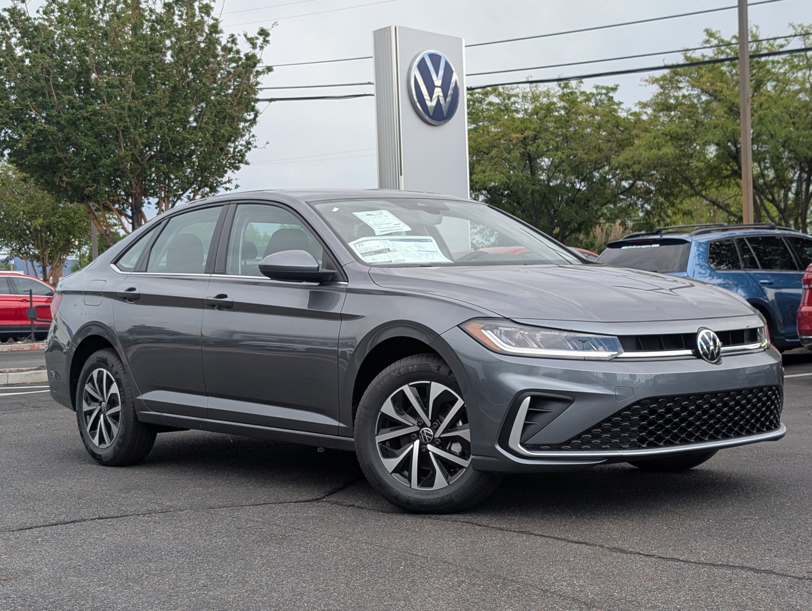 New 2025 Platinum Gray Metallic Volkswagen 1.5T S image 1