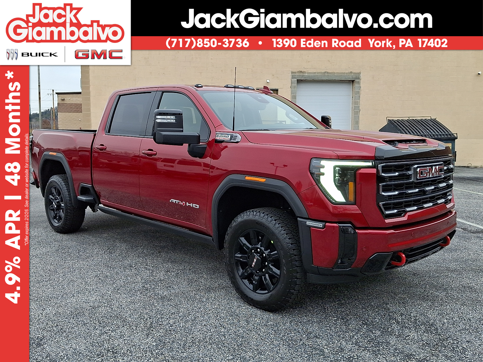 2026 GMC Sierra 2500HD AT4's photo