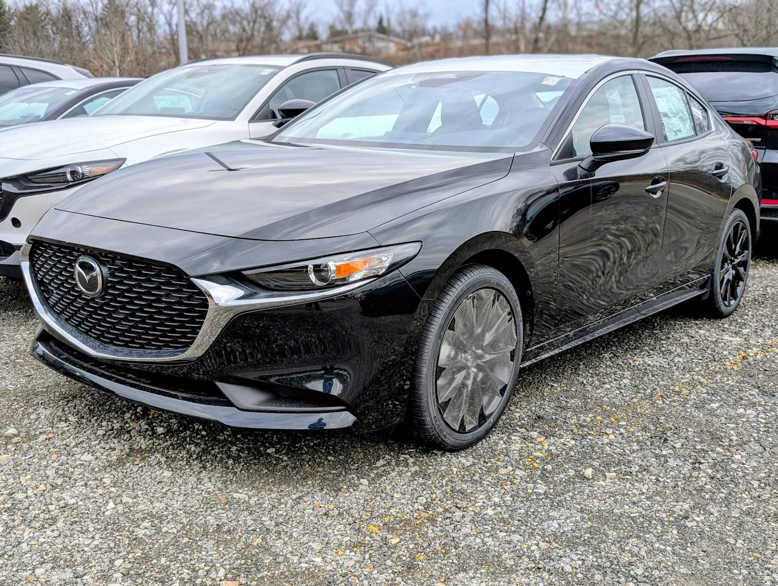 New 2026 Mazda Mazda3 Sedan 2.5 S Select Sport in Jet Black Mica